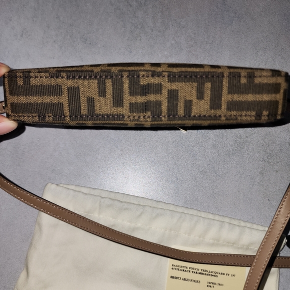 Fendi zucca baguette pouch - Picture 8 of 11